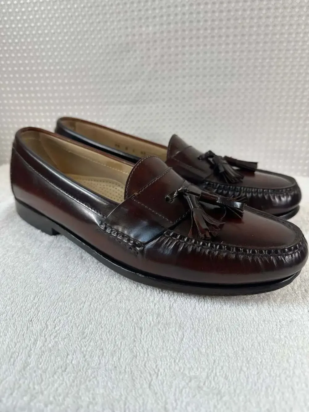 Cole Haan Men's Leather Tassel Loafers Size 10 B